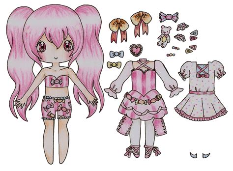 papercraft dolls|free printable anime paper dolls.